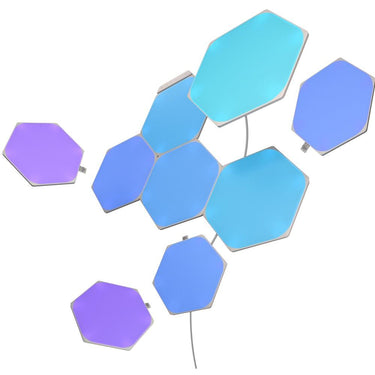 nanoleaf shapes - hexagons starter kit (9 panels)